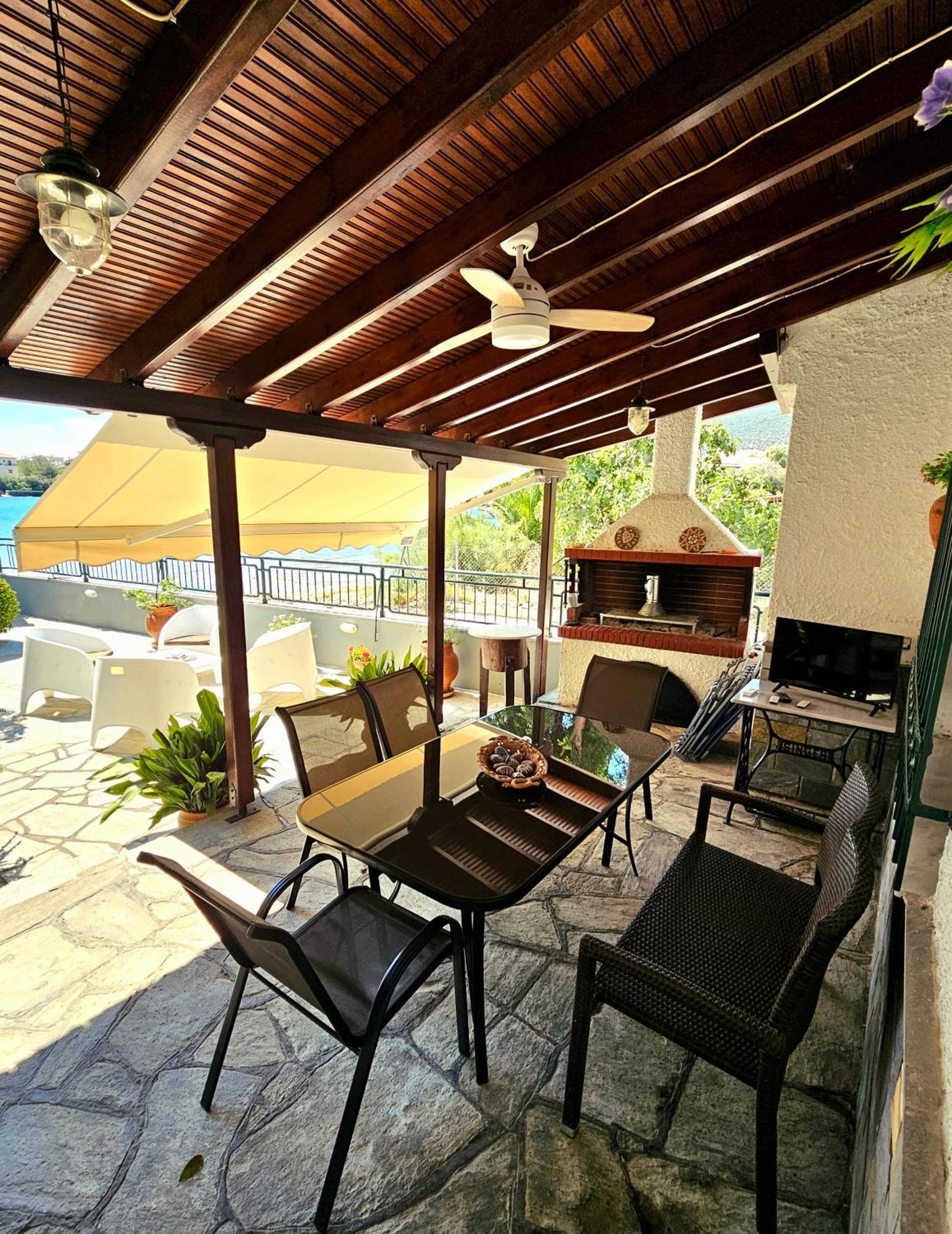 הוילה Marathos  Polianthi Seaside House מראה חיצוני תמונה